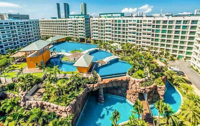 Laguna Beach Condo Resort 3 Maldives Pattaya Pool View ลากูน่า บีช คอนโด รีสอร์ต 3 พัทยา Pantai Jomtien Bagian luar foto